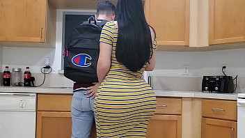Play BIG ASS STEPMOM CANT GO OUT WITH CORONAVIRUS LOCKDOWN SO SHE FUCKS HER SON