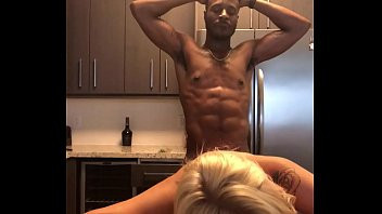 Play White Slut Cums over for Breakfast