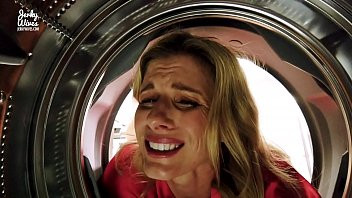Play Fucking My Stuck Step Mom in the Ass while she is Stuck in the Dryer - Cory Chase
