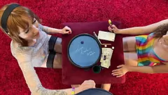 Play Slim Brunette Babe Alice & Her Sexy Redhead BFF in Intense Handjob Challenge" - Leon Lambert, Lilly Mays
