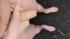 Play Outdoor Masturbation Exposure: Big Dick and Nudity