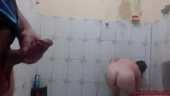 Play Latina MILF Gets Anal Piledriver In Risqué Shower Encounter