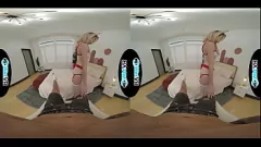 Play Skinny Blonde Babe Rides Big Cock Back to Health