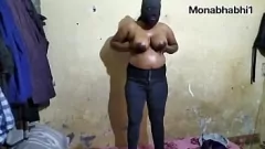 play Desi Bhabhi's Huge Boobs Oil Massage Turns Into Hardcore Lesbian Fuck
