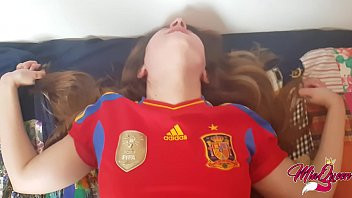 Play Spaniard Horny Teen helps him to lost his virginity ( Creampie )