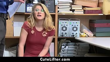 Play Blonde Shoplyfter Caught and Has to Fuck Officer &vert; Cutelifter.com