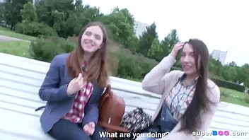 Play Russian teens licking guys cock, balls, and ass