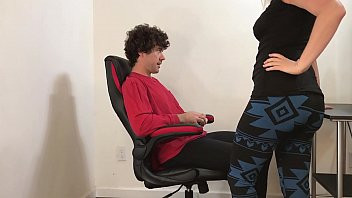 Play My stepmom helps me relax and cum - Matthias Christ