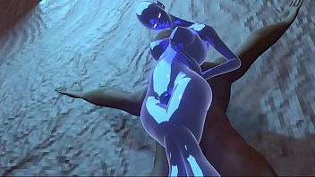 Play Blue Alien Slime Girl Fucks Human in Cave
