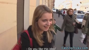 Play Petite amateur casting babe gets fucked