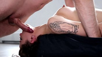 Play Teaser - Double THROAT PIE! The NEW Deepthroat Champion - Ashley Facefuck Blowjob