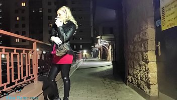 Play Walking in Pants and Smoking - Typical Day in Life of Slut