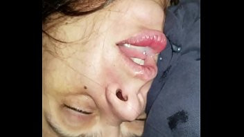 play Giving her a mouthful while she's passed out drunk