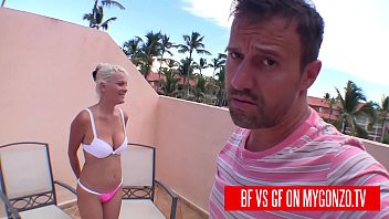 Play Boyfriend VS Girlfriend: Porn Star Couple Jasmine Rouge And Titus Steel Ass Spanking Challenge